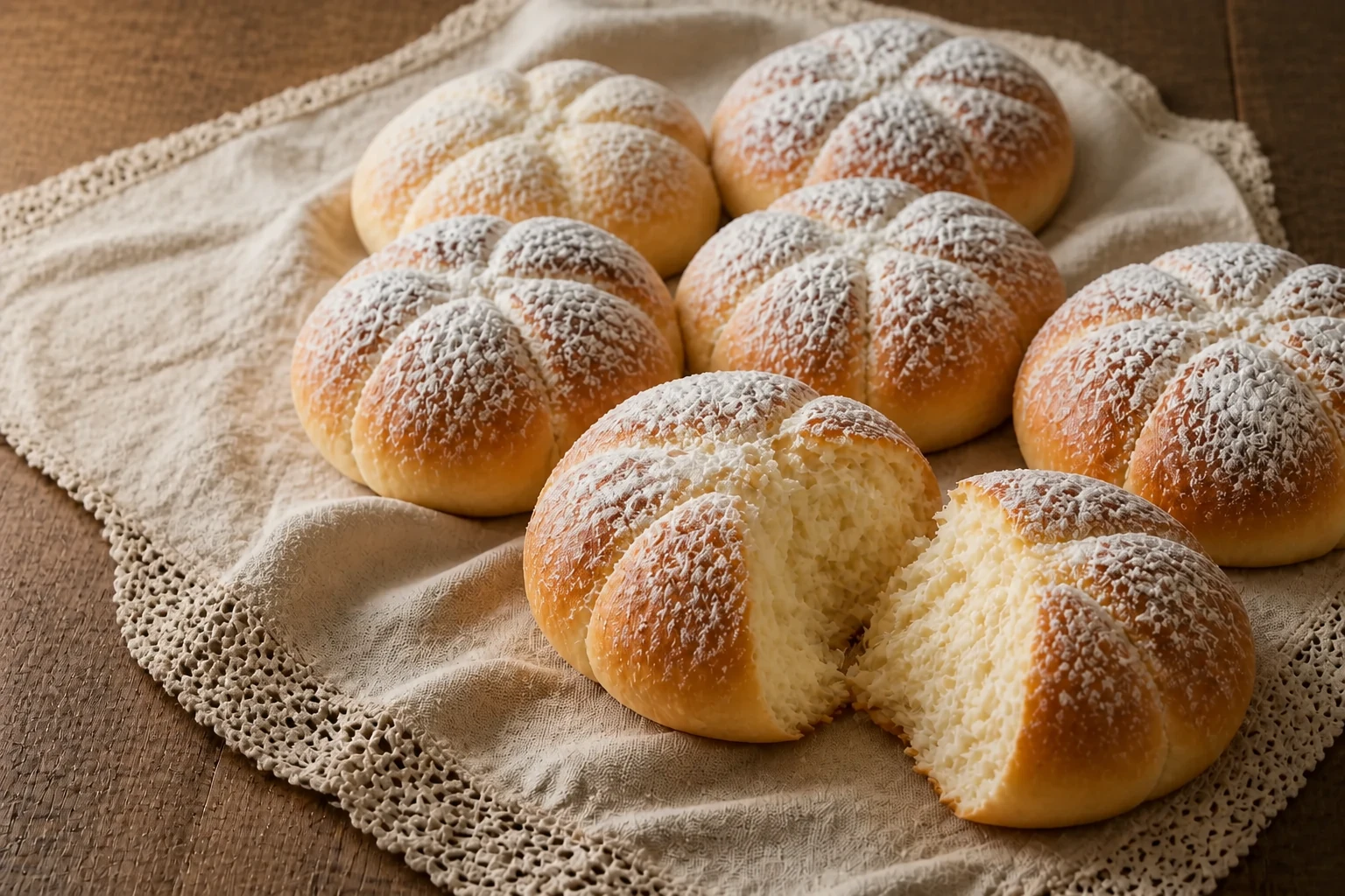 Pão doce — Açucarado