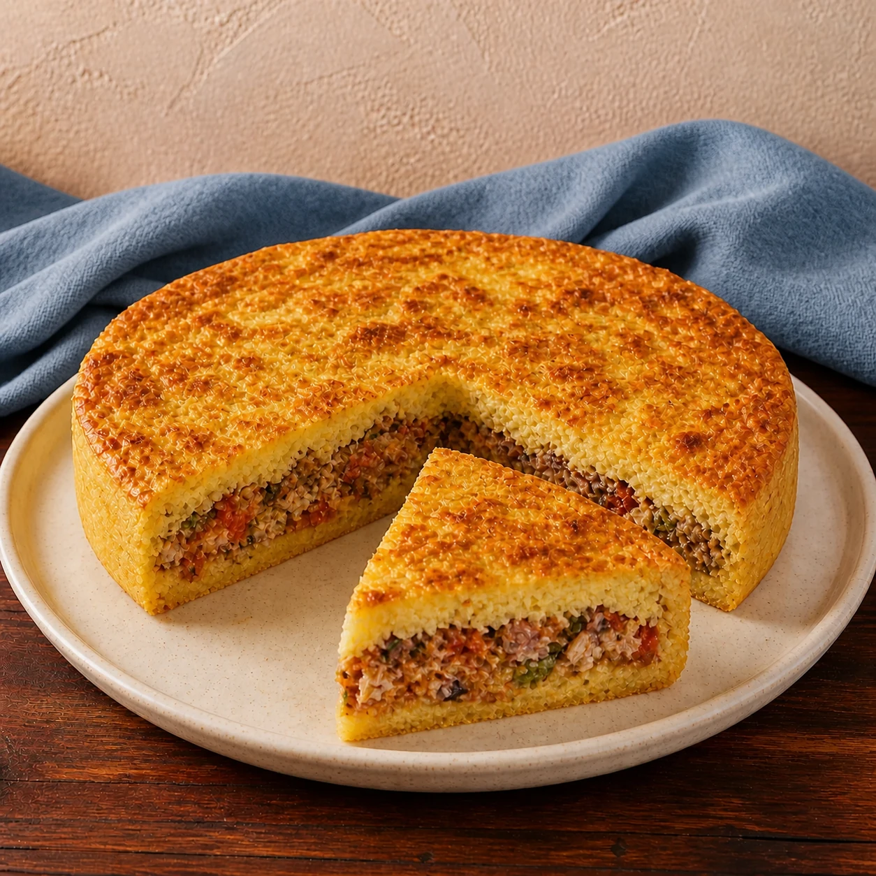 Torta de sardinha